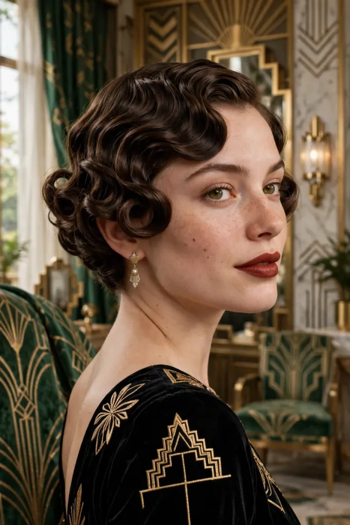 16 Vintage Hairstyle Ideas, Organized by the Technique That Creates Them 3 vintage 02 sculpted short curls
