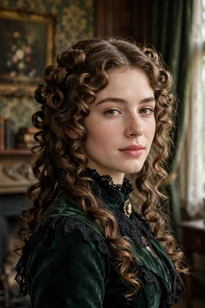 16 Vintage Hairstyle Ideas, Organized by the Technique That Creates Them 8 vintage 07 victorian ringlets