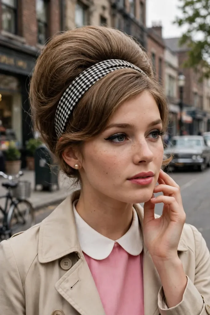 16 Vintage Hairstyle Ideas, Organized by the Technique That Creates Them 13 vintage 12 bouffant headband