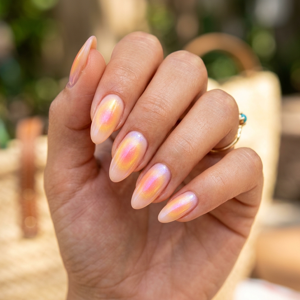 14 Summer Nail Design Ideas That Are So Cute You’ll Book a Mani ASAP 10 Aura Nails