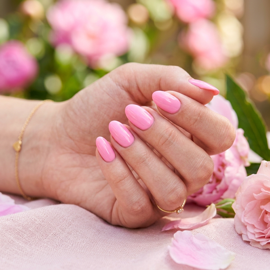 15 Pink Summer Nails That Are So Cute, You’ll Want to Book a Mani Immediately 2 Baby Pink Gloss Nails