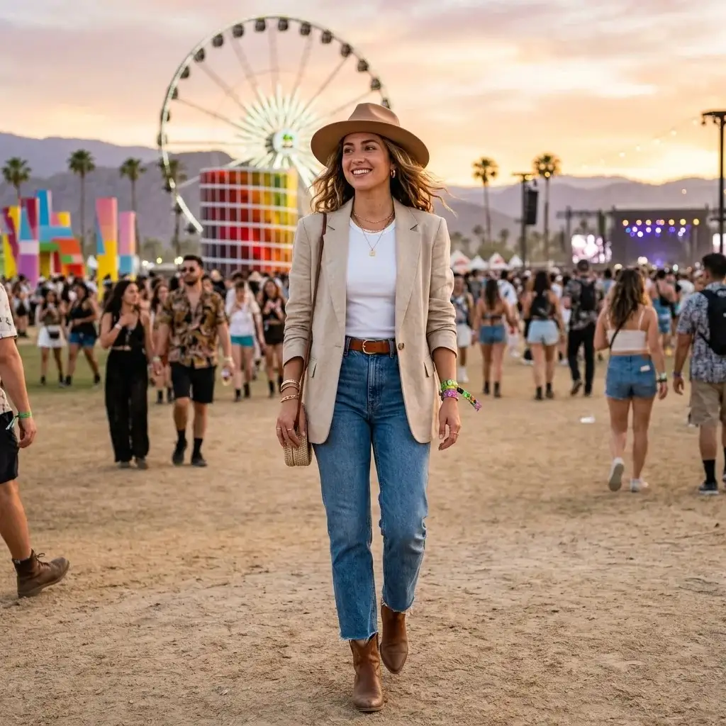 17 Fall Outfit Ideas That Make You Look Instantly Put Together Without Trying Too Hard 3 Blazer Straight Leg Denim