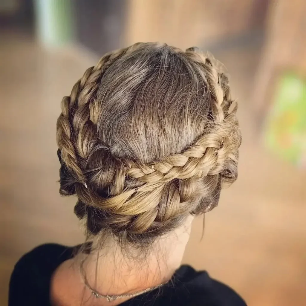 20 Dance Hairstyles That Stay Slaying From the First Beat to the Last Bow 4 Braided Crown