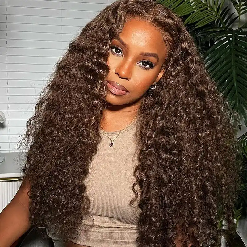 16 Deep Wave Hairstyles Ideas That Are Giving Main-Character Energy in 2026 10 Chocolate Brown Deep Waves