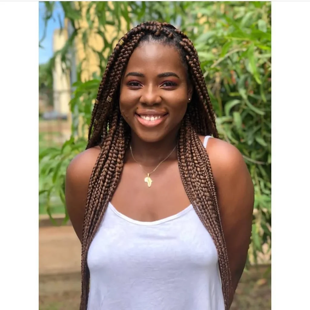 17 Braiding Hairstyles for Black Women That Are Giving Everything Right Now 2 Classic Box Braids