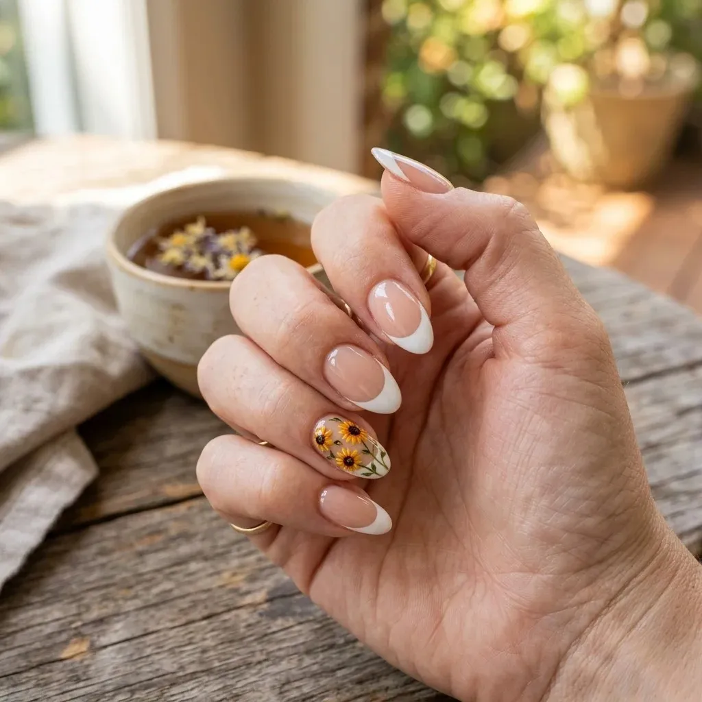 17 End of Summer Nails Ideas That Are So Chic, You’ll Forget Fall Is Coming 10 Classic French with a Twist nail