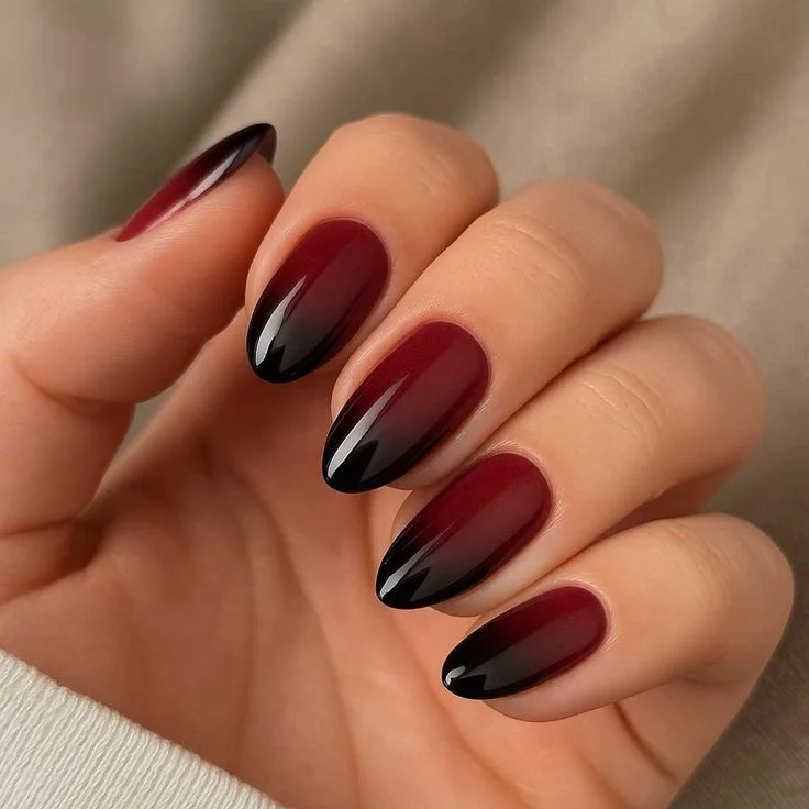 16 Dark Red Nails That Look Expensive, Moody, and Way Too Good to Ignore 7 Dark Red Velvet Nails