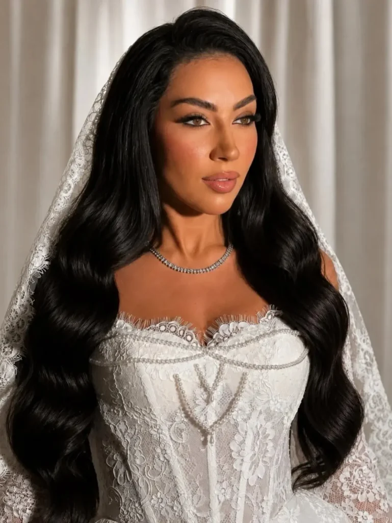 16 Deep Wave Hairstyles Ideas That Are Giving Main-Character Energy in 2026 16 Deep Wave Bridal Hairstyle