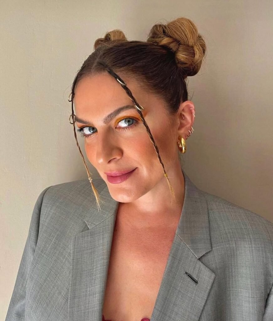17 Unique Hairstyle Ideas That Are About to Be Everywhere in 2026 8 Double Braided Space Buns