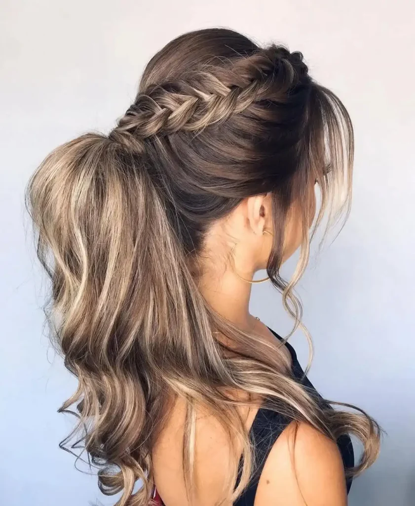 20 Dance Hairstyles That Stay Slaying From the First Beat to the Last Bow 10 Dutch Braid Ponytail