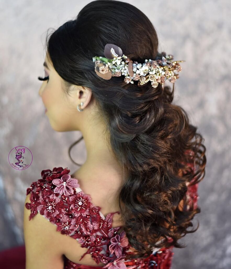 17 Wedding Hairstyles for Short Hair That Look Crazy Elegant Without Trying Too Hard 9 Floral Crown Pixie