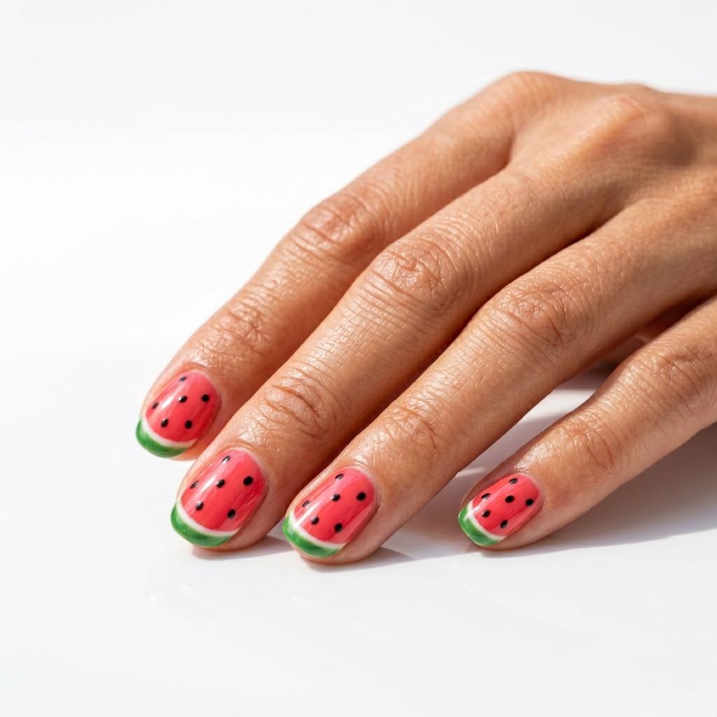 14 Summer Nail Design Ideas That Are So Cute You’ll Book a Mani ASAP 6 Fruity Nail Designs