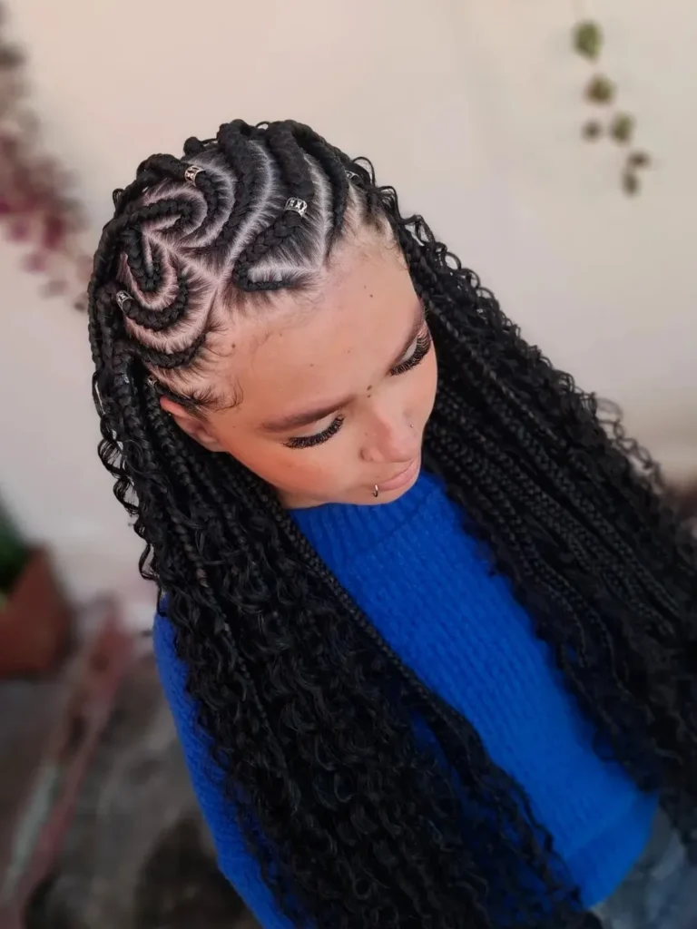 17 African Hairstyles That'll Make You Want to Book a Salon Appointment ASAP 4 Fulani Braids