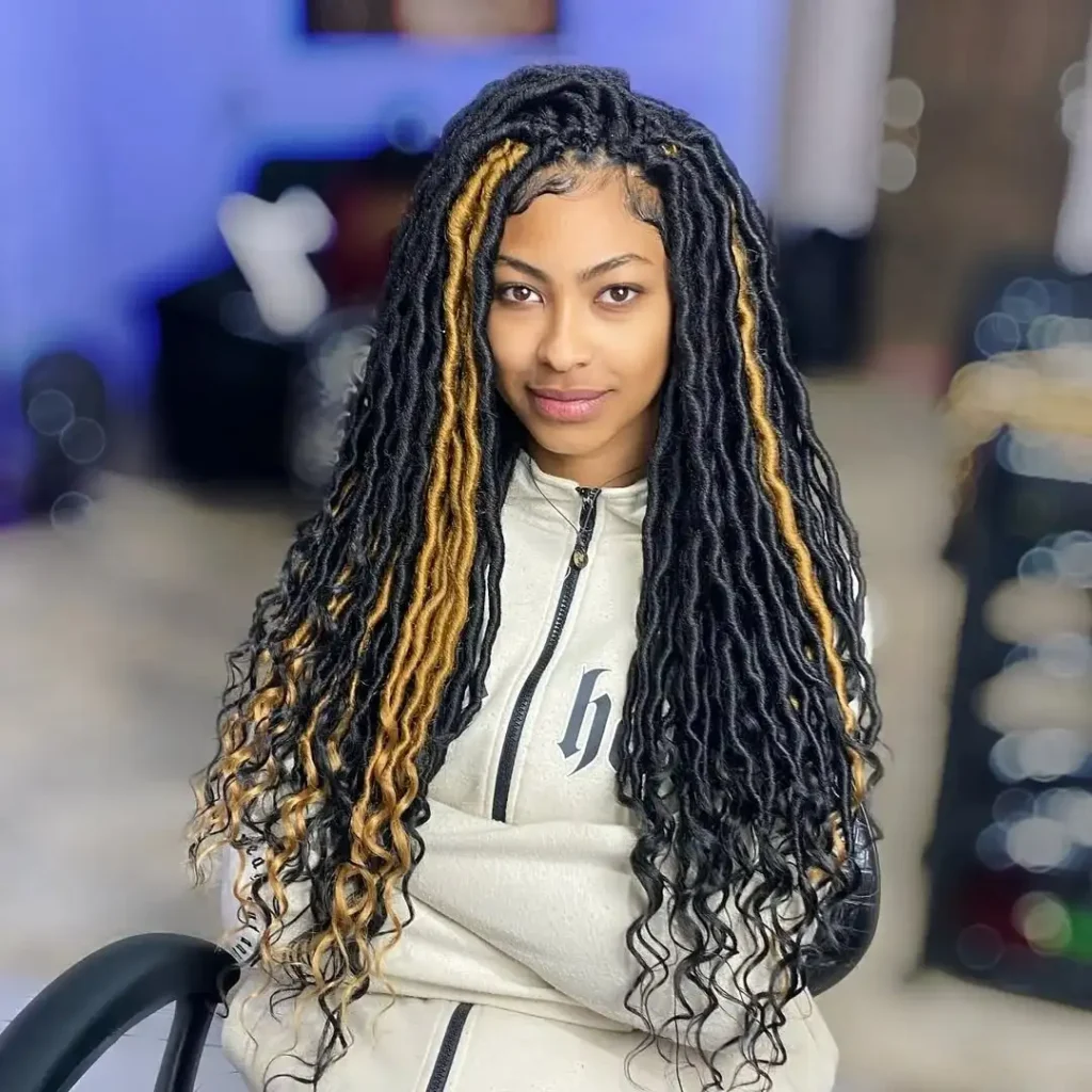 17 African Hairstyles That'll Make You Want to Book a Salon Appointment ASAP 7 Goddess Locs