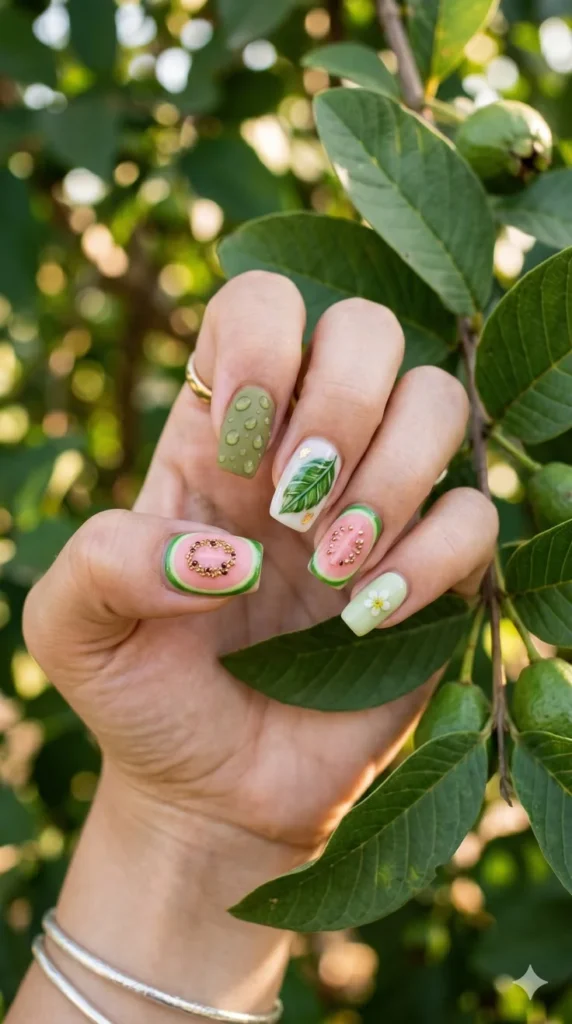15 Pink Summer Nail Ideas That Are Serving Major Main Character Energy 9 Guava Nails The It Girl Shade