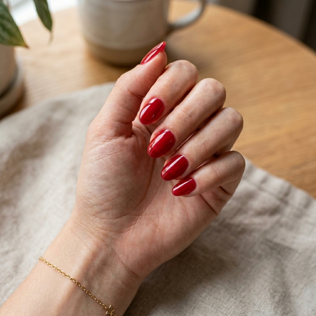 18 Red Summer Nails Ideas That Will Instantly Upgrade Your Hot-Girl Vibe 15 Jelly Red Nails