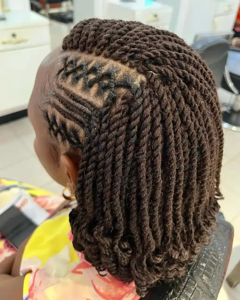 17 African Hairstyles That'll Make You Want to Book a Salon Appointment ASAP 14 Kinky Twists