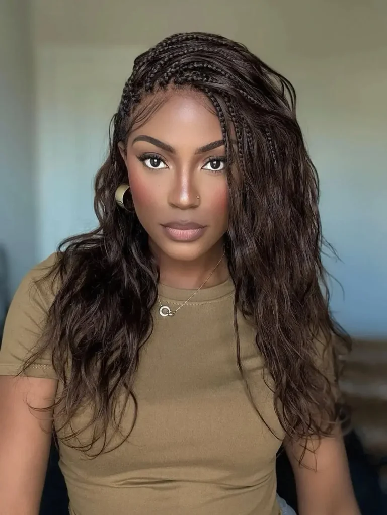 17 African Hairstyles That'll Make You Want to Book a Salon Appointment ASAP 17 Knotless Braids