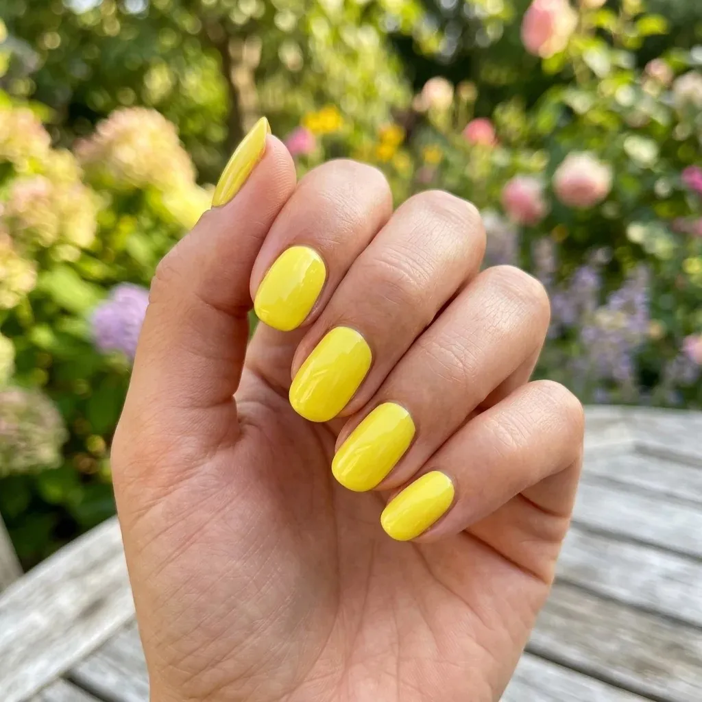 17 End of Summer Nails Ideas That Are So Chic, You’ll Forget Fall Is Coming 14 Lemon Yellow Nails