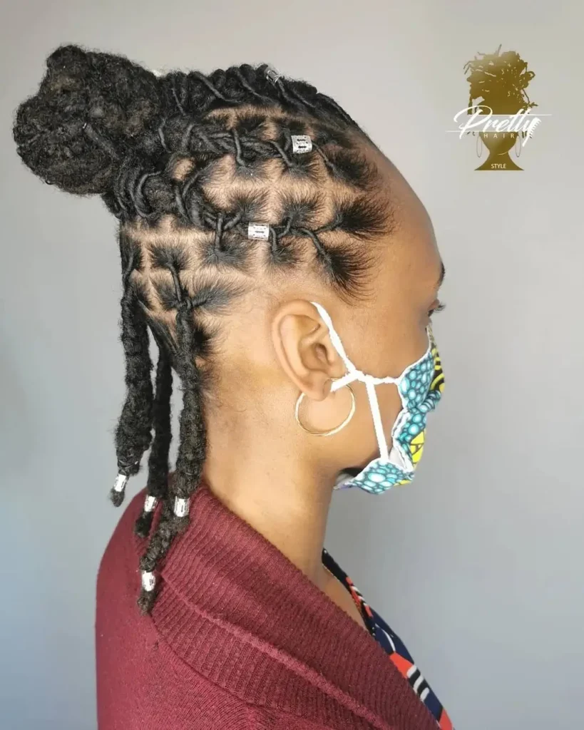 16 Relaxed Hairstyle Ideas That'll Make You Look Effortlessly Stunning (No Salon Required) 13 Locd and Loose Updo