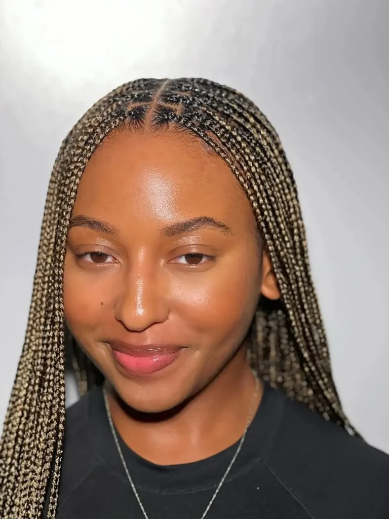 17 Braiding Hairstyles for Black Women That Are Giving Everything Right Now 8 Micro Braids