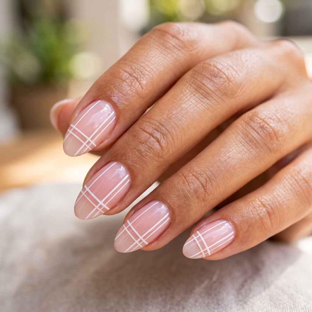 14 Summer Nail Design Ideas That Are So Cute You’ll Book a Mani ASAP 5 Minimalist Line Art Nail