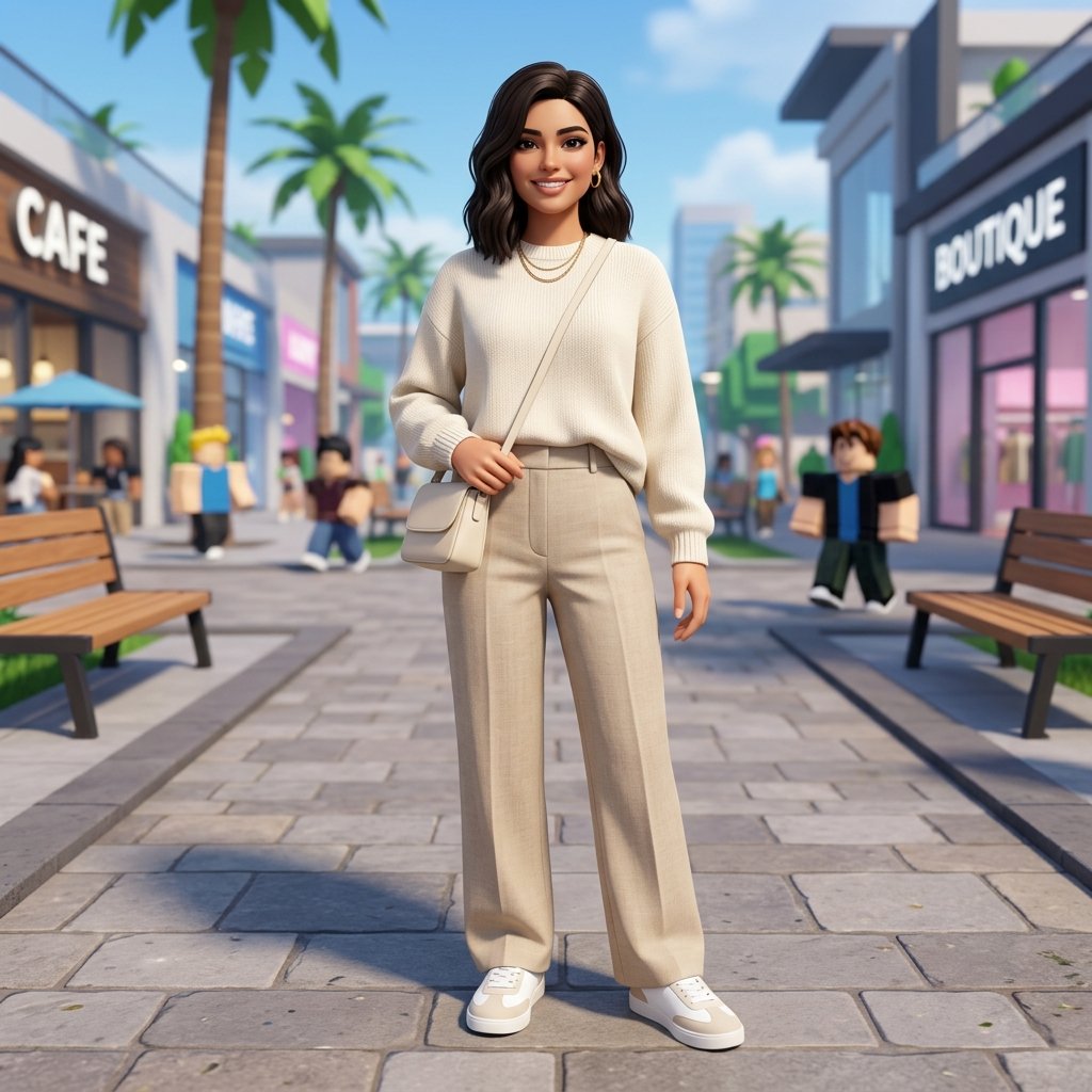 17 Roblox Outfit Ideas That Are Seriously Dripping in Style Right Now 10 Minimalist Neutral Outfit