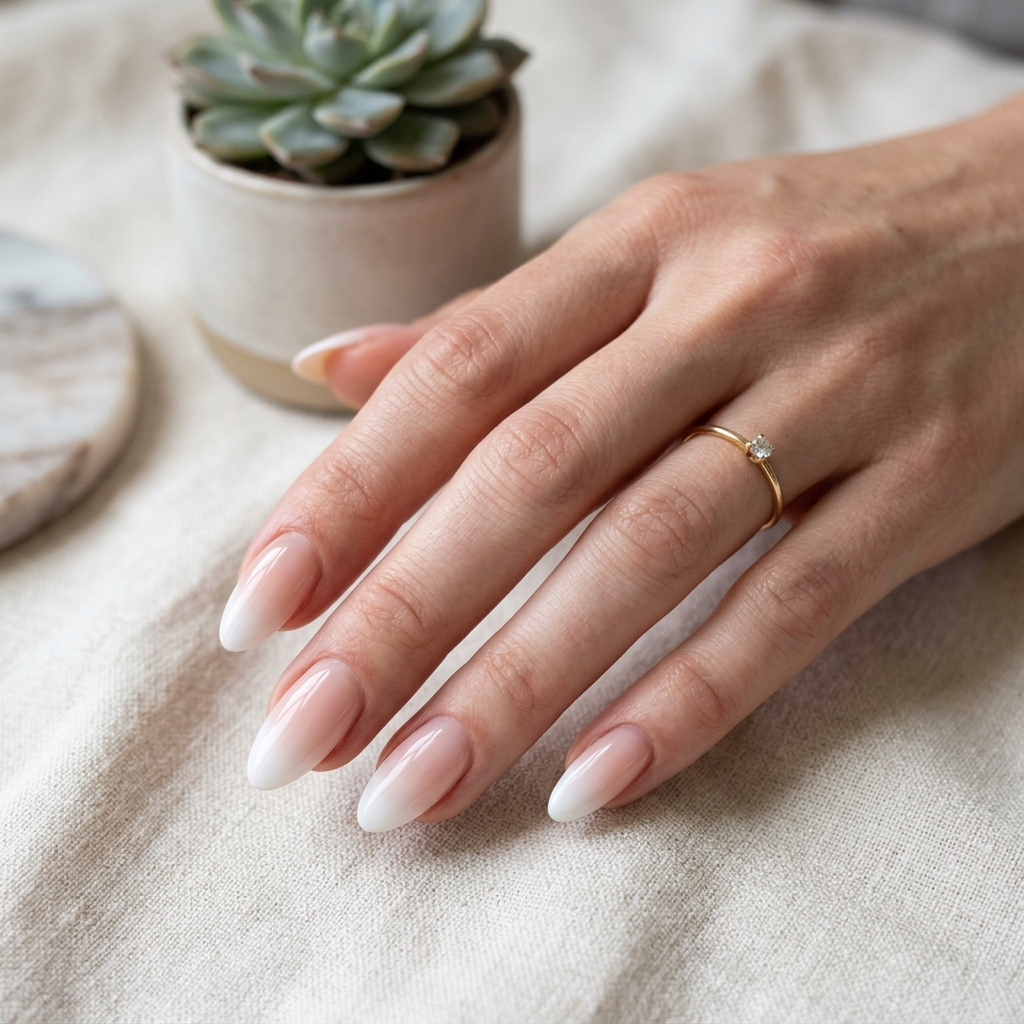 14 Summer Nails French Tip Ideas That Are Giving Main Character Energy All Season 7 Ombre French Tips