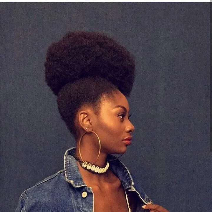 17 African Hairstyles That'll Make You Want to Book a Salon Appointment ASAP 16 Puff Updo