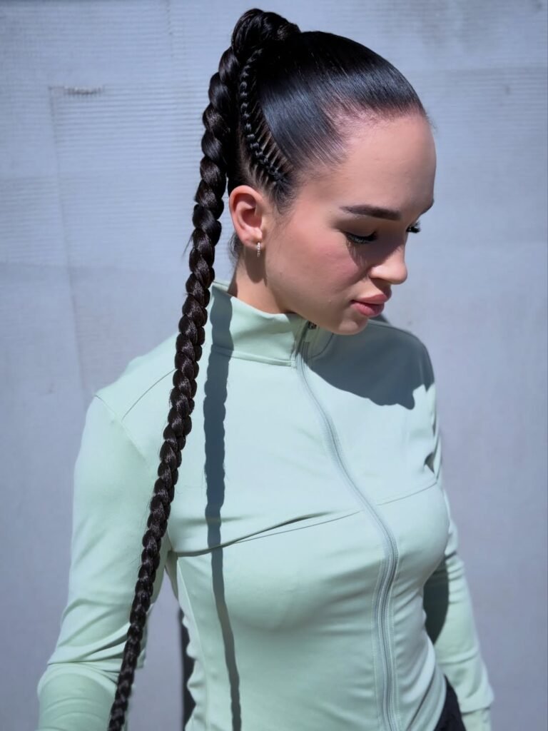 17 Unique Hairstyle Ideas That Are About to Be Everywhere in 2026 6 Sleek Braided Ponytail