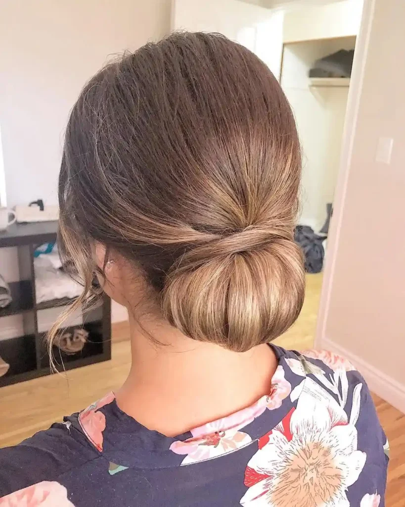 20 Dance Hairstyles That Stay Slaying From the First Beat to the Last Bow 6 Sleek Low Chignon