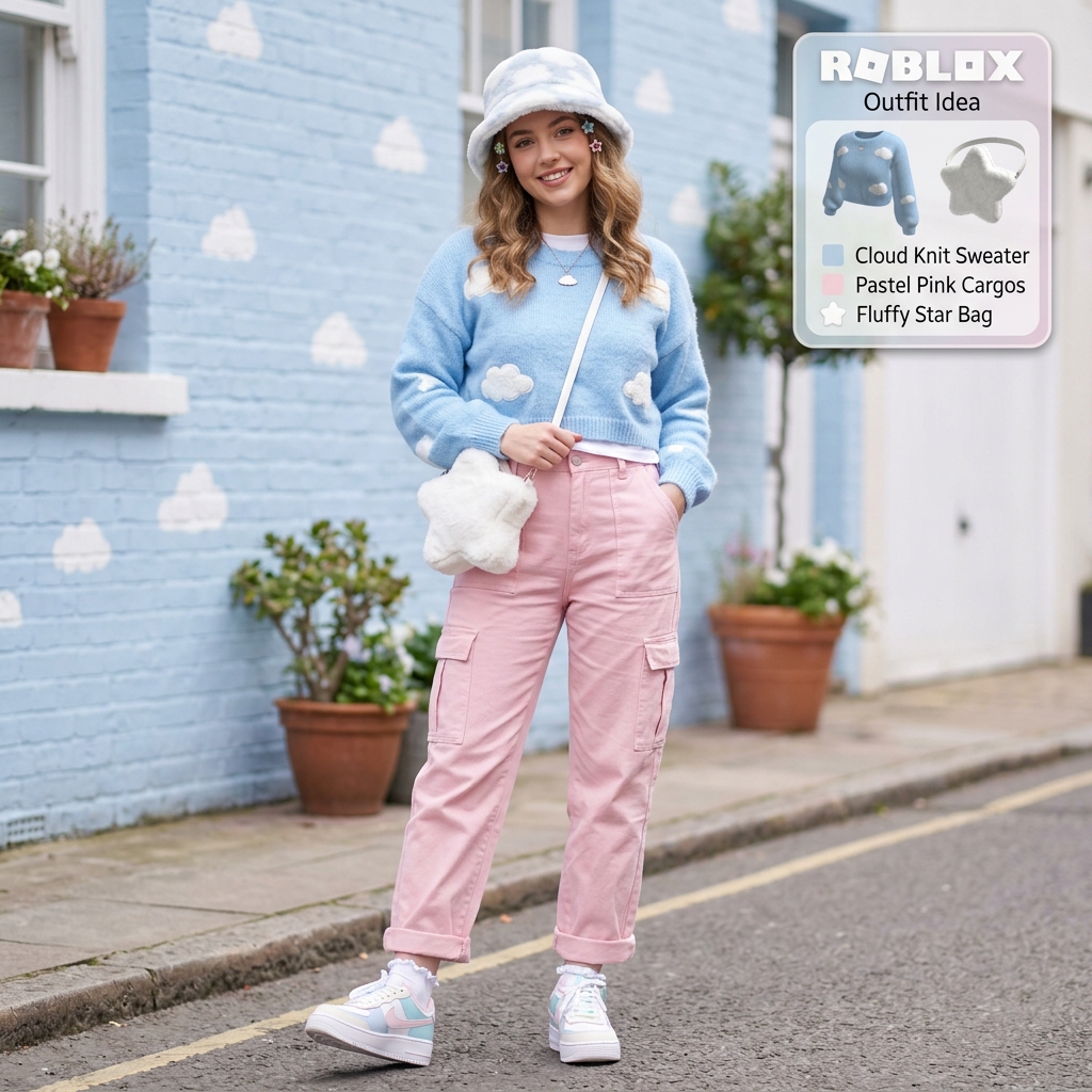 17 Roblox Outfit Ideas That Are Seriously Dripping in Style Right Now 3 Soft Girl Cloud Outfit