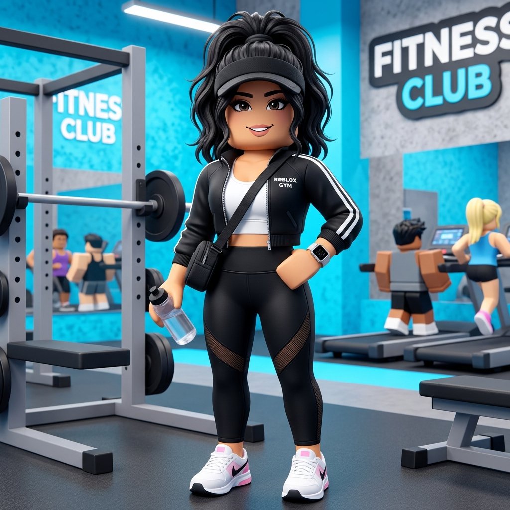 17 Roblox Outfit Ideas That Are Seriously Dripping in Style Right Now 14 Sporty Gymcore Fit