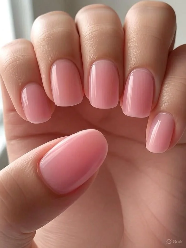 15 Pink Nail Ideas That Are So Good, You'll Want to Cancel Your Plans Just to Stare at Them 9 The Ballet Slipper Classic