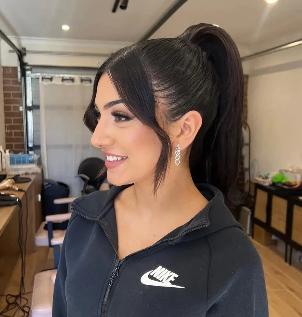 16 Gymnastics Hairstyles That'll Have You Flipping With Confidence (Literally) 1 The Classic High Ponytail