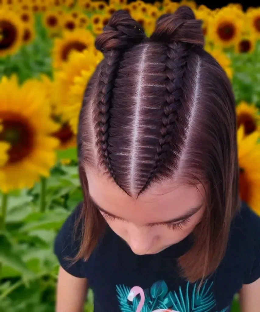 16 Gymnastics Hairstyles That'll Have You Flipping With Confidence (Literally) 11 The Cornrow Style