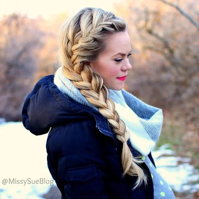 16 Vacation Hairstyles That'll Make You Look Effortlessly Gorgeous (Even After a 10-Hour Flight) 6 The French Braid