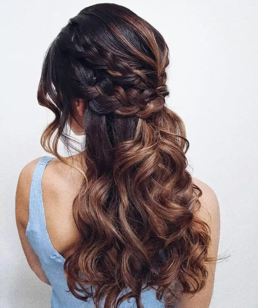 16 Gymnastics Hairstyles That'll Have You Flipping With Confidence (Literally) 9 The Half Up Twisted Crown