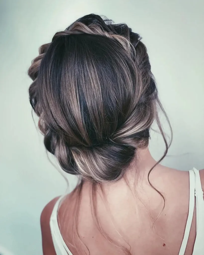 17 Fancy Hairstyles That'll Make You Look Like You Actually Tried (Without Trying Too Hard) 12 Twisted Halo Braid