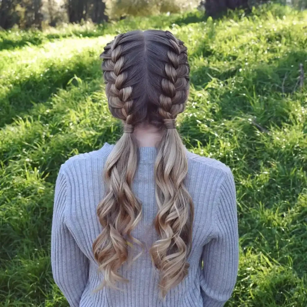 20 Dance Hairstyles That Stay Slaying From the First Beat to the Last Bow 18 Two French Braids