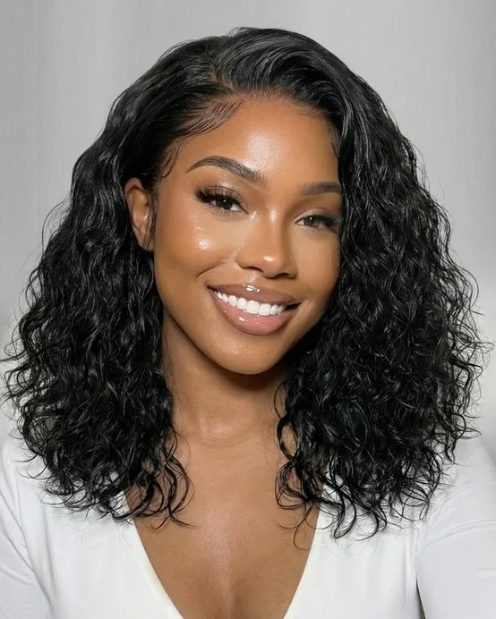 16 Deep Wave Hairstyles Ideas That Are Giving Main-Character Energy in 2026 8 Wet Look Deep Wave Hair
