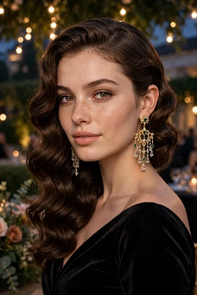 deepwave 05 tucked side statement earrings