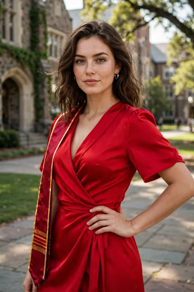 grad 04 bold red dress