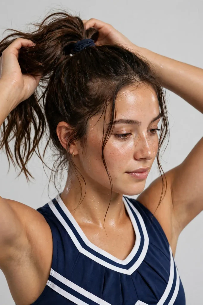 15 Cheer Hairstyle Commandments: The Unwritten Rules Every Cheerleader Lives By 15 image 13