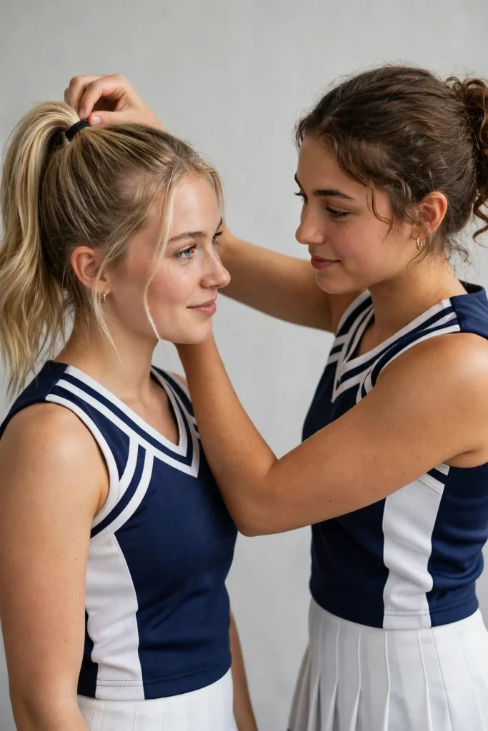15 Cheer Hairstyle Commandments: The Unwritten Rules Every Cheerleader Lives By 17 image 15