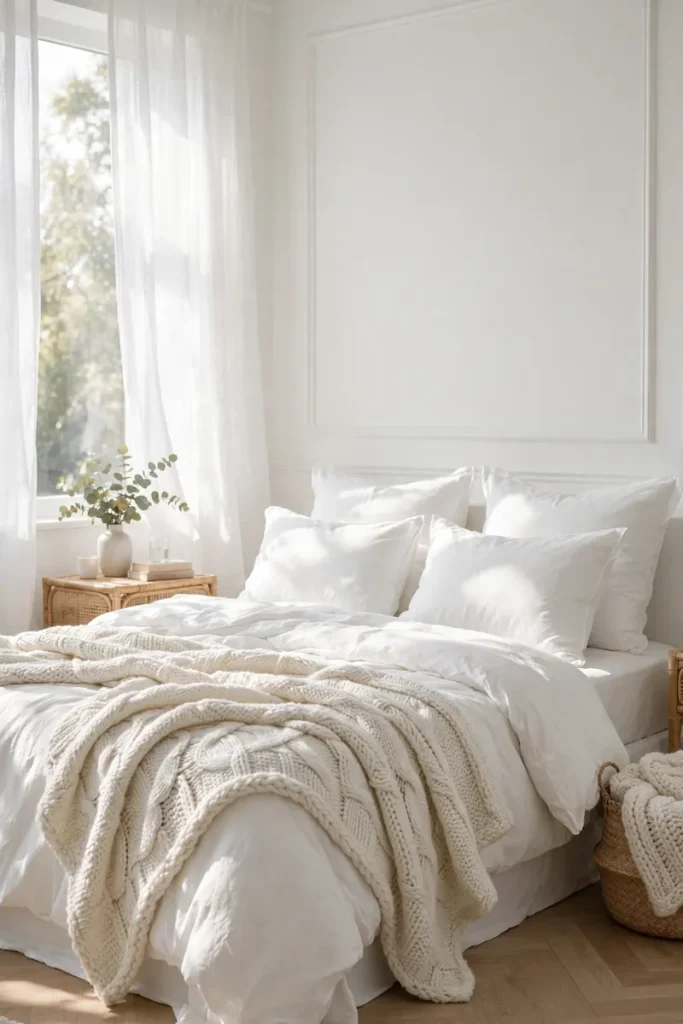 18 White Bedroom Ideas That Look Expensive (Without Feeling Like a Hospital) 2 image 368