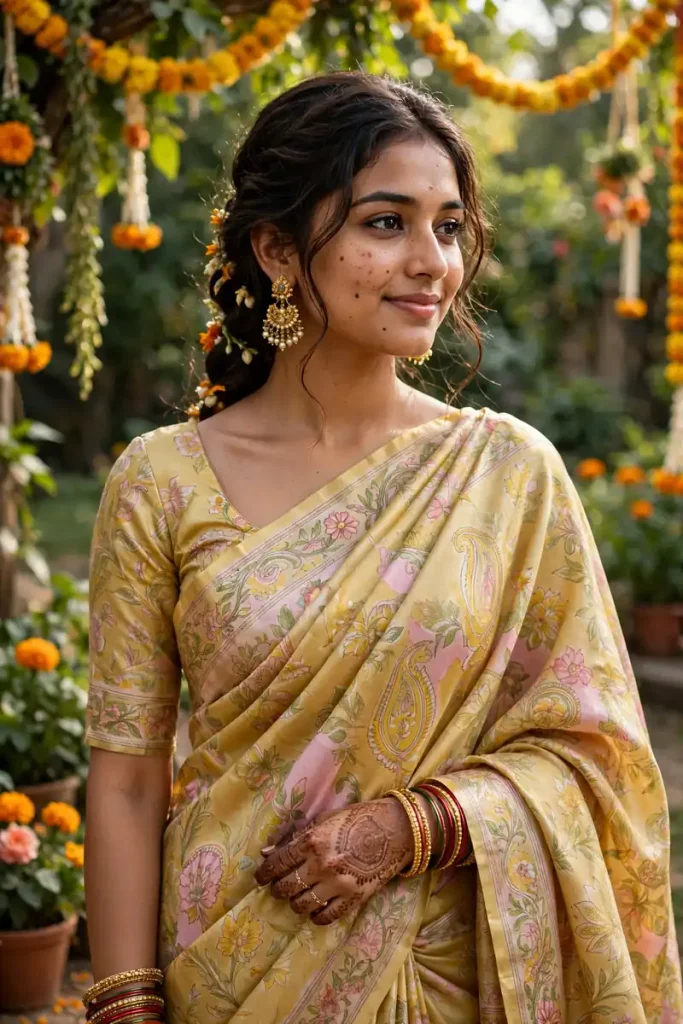 meh 15 printed silk saree