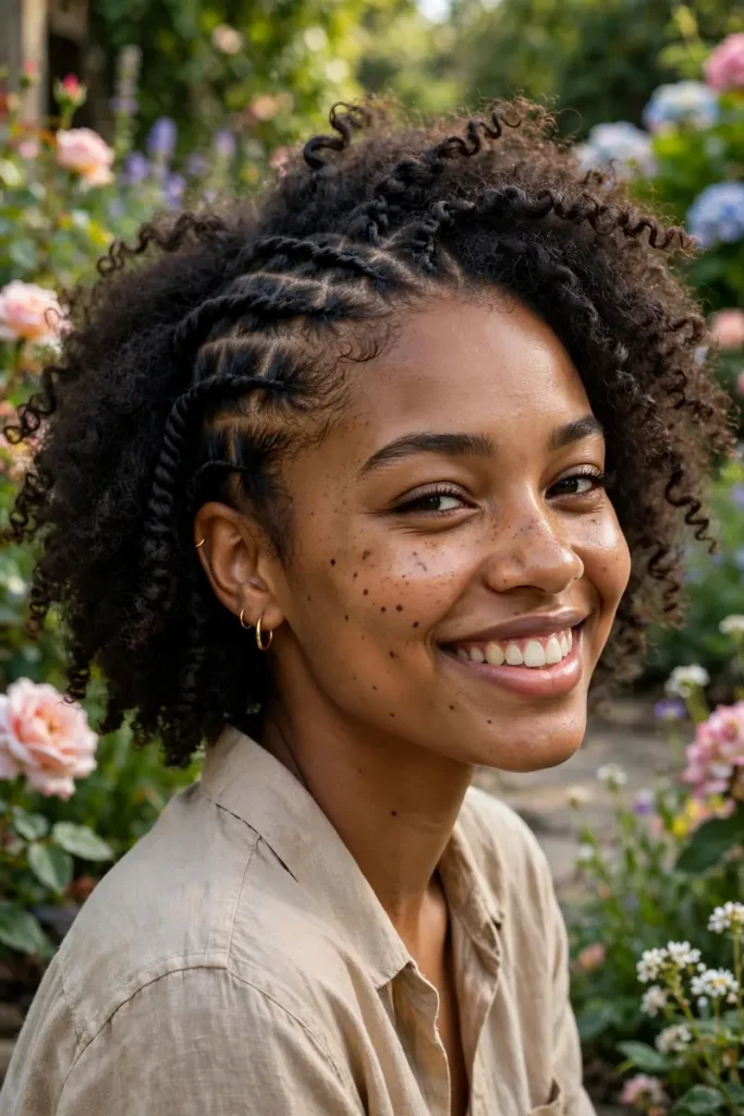 relaxed 15 flat twist out