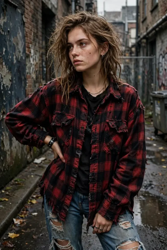 rob 10 grunge flannel