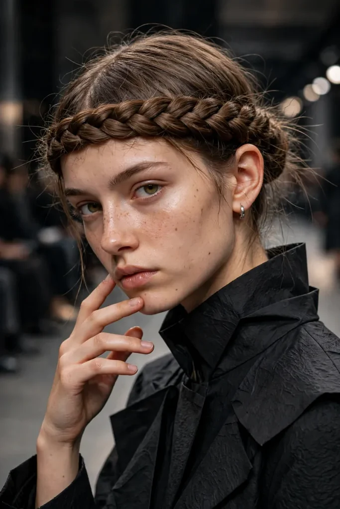 17 Unique Hairstyle Ideas, Sorted by the Surprise That Makes Them Stand Out 9 unique 08 horizontal braid